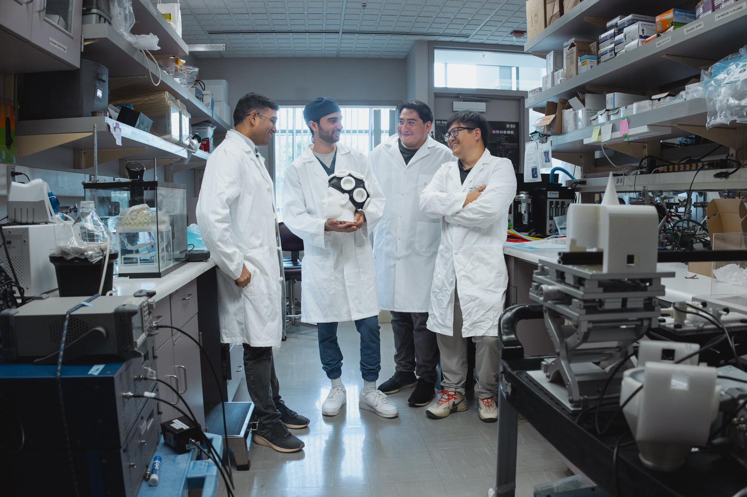 Raag Airan, Matine Azadian, Payton Martinez and Yun Xiang