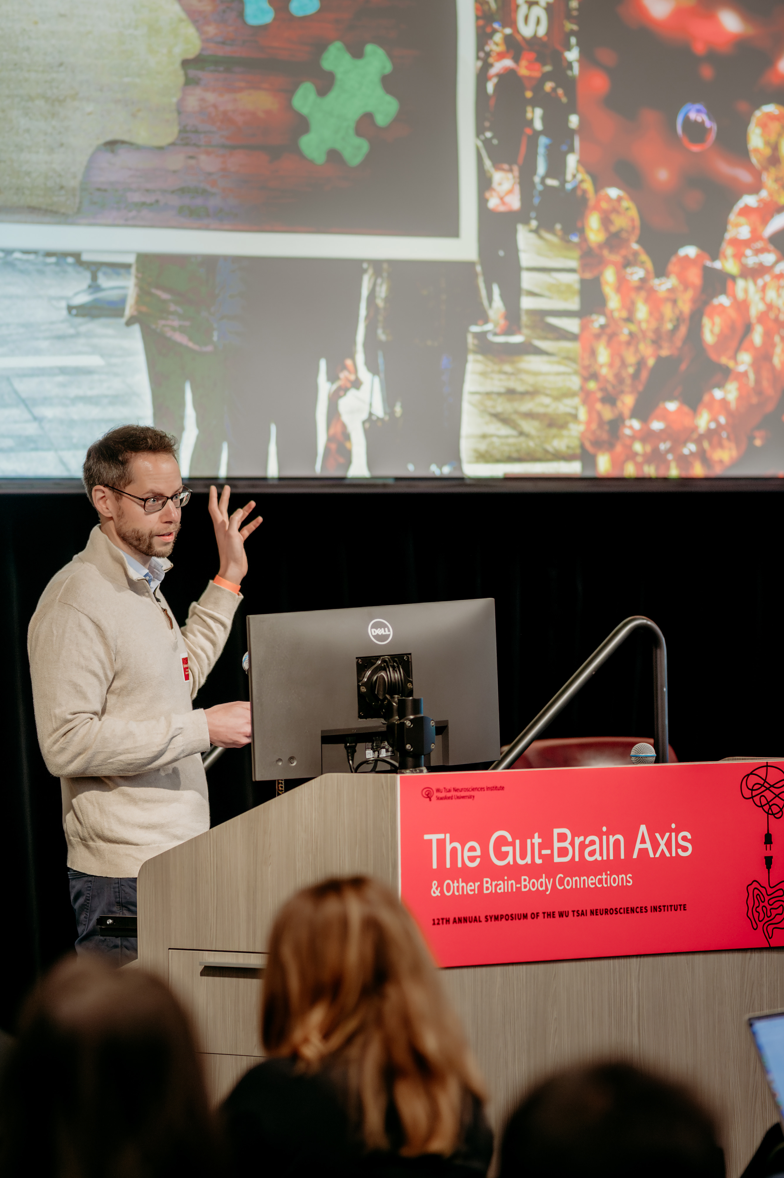 Christoph Thaiss speaks about his research.