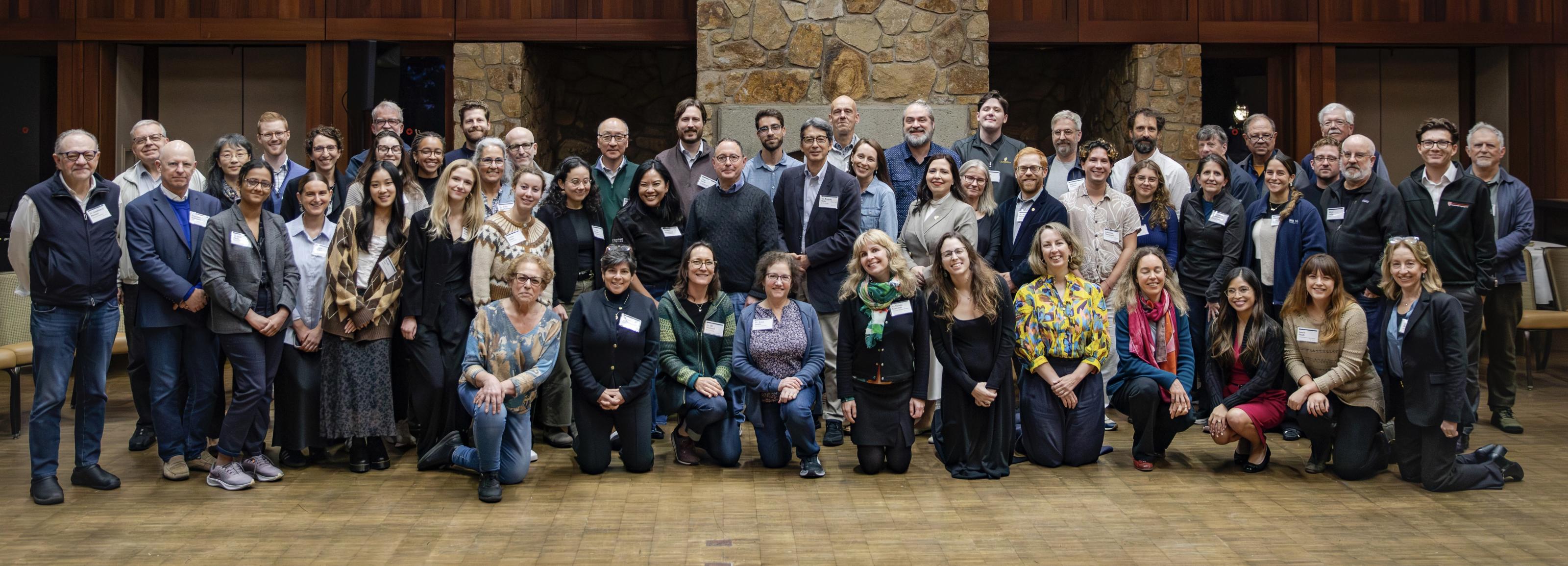 Group photo of 2025 Asilomar Organoids and Assembloids conference attendees