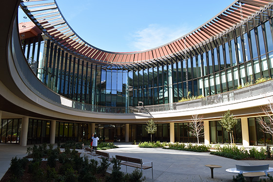 Stanford ChEM-H Building and the Stanford Neurosciences Building