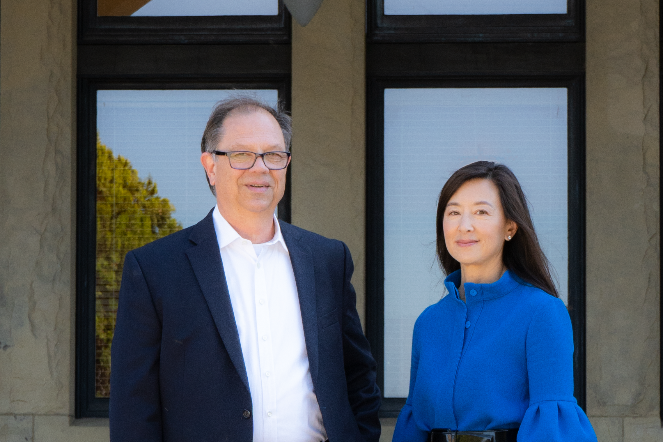 William Newsome and Clara Wu Tsai