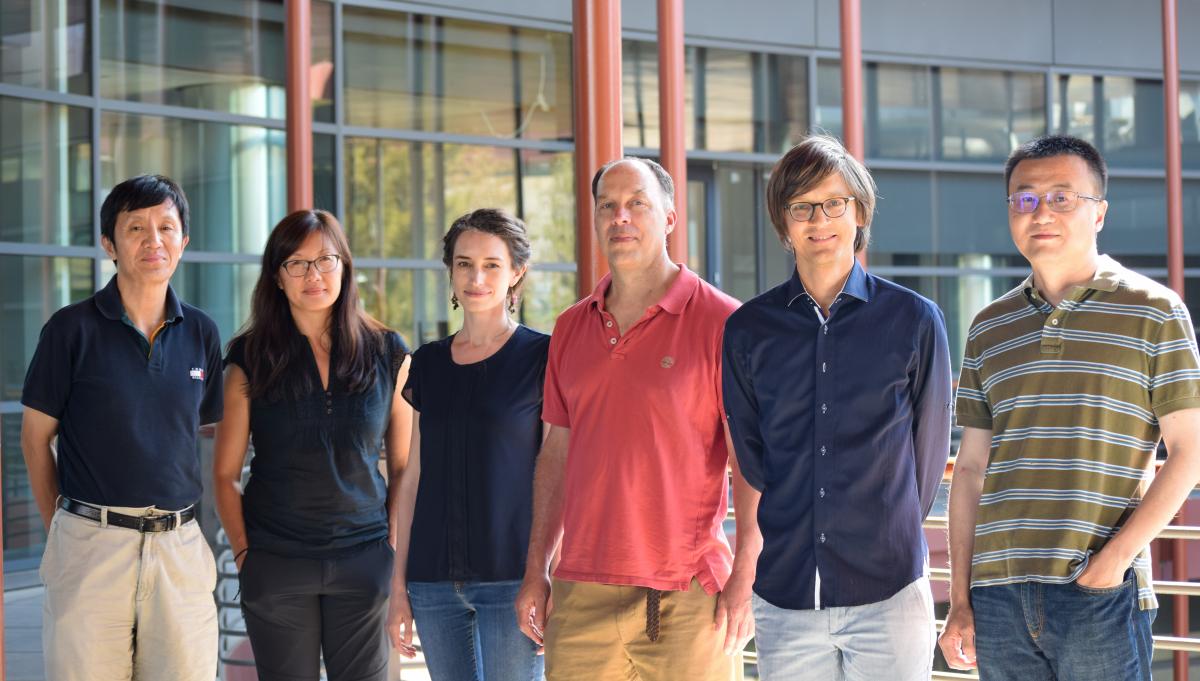 Group photo of the Neuro-Omics Initiative team, Wu Tsai Neurosciences Institute, Stanford University