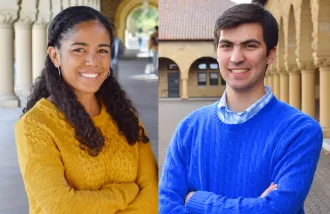 Erica Scott and Mustafa Fattah