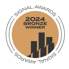 Signal Awards 2024 Bronze Winner badge