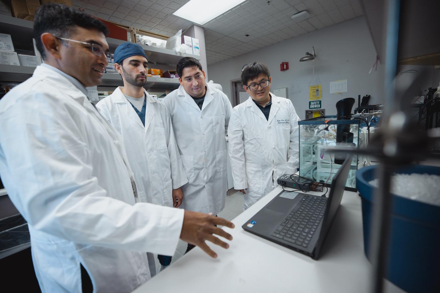 Raag Airan, Matine Azadian, Payton Martinez and Yun Xiang