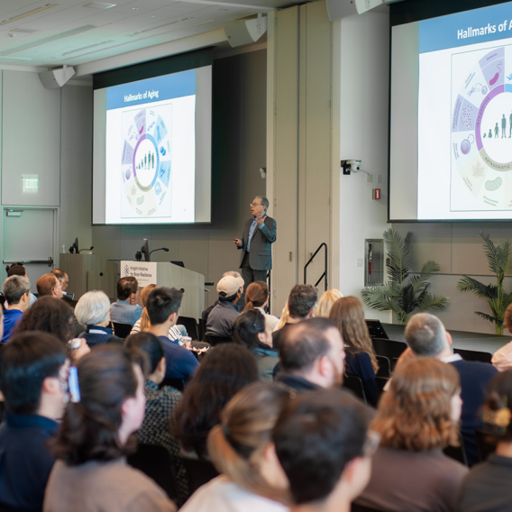 At the Knight Initiative's Spring 2026 Symposium, Nir Barzilai and colleagues are studying hundreds of centenarian families to understand how they remain resilient past the age of 100.