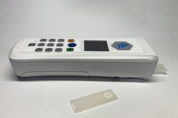 prototype of the handheld ammonia blood detector