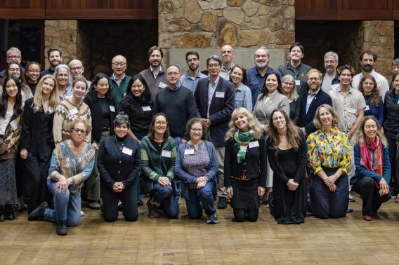 Group photo of 2025 Asilomar Organoids and Assembloids conference attendees