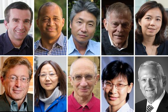 Ten Stanford faculty members 