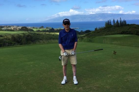 Denis Baylor in Kapalua, Maui