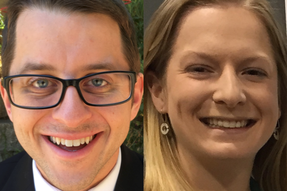 Corleone Delaveris (left) and Bette Webster (right)